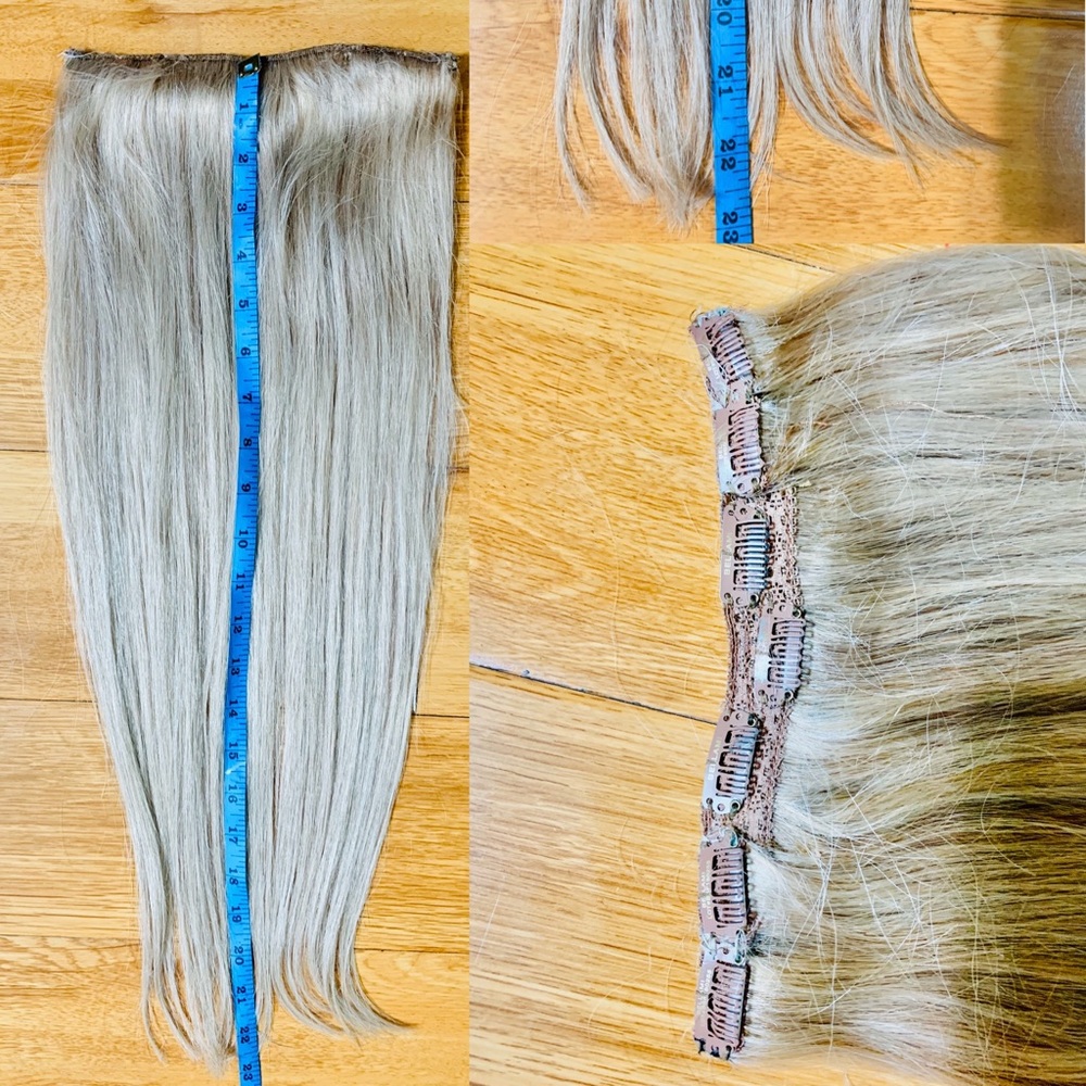 BELLAMI hair . It is combination of pieces